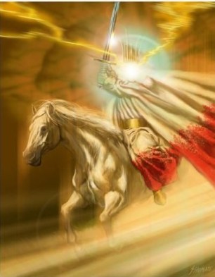yeshua on white horse